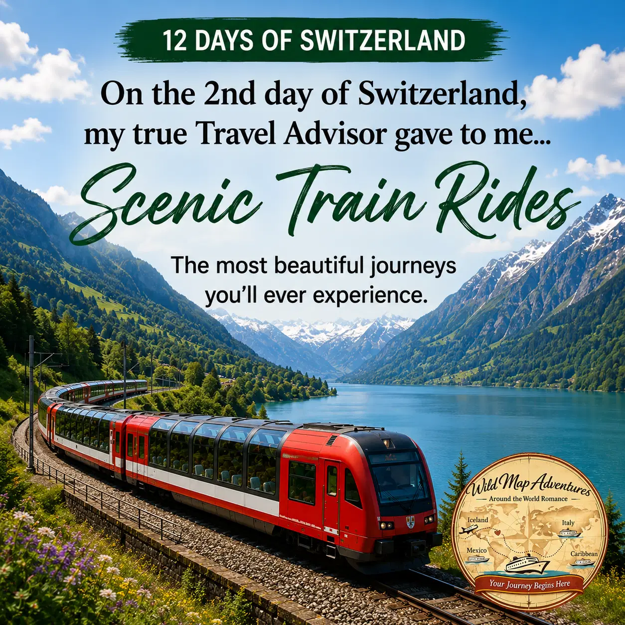 <strong>Why Switzerland's Scenic Train Rides Are Just as Beautiful as the Destination</strong> Why Switzerland’s Scenic Train Rides Are Just as Beautiful as the Destination